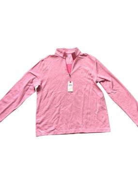 New Mens Izod Quarter-Zip Pullover Top